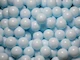 Bolde til boldbad 70 mm, pearl lyseblå
